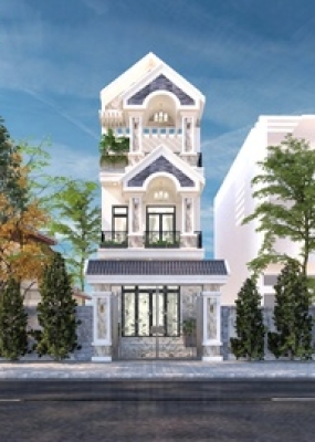 Mẫu Nhà Tấm Tân - Cổ Điển 