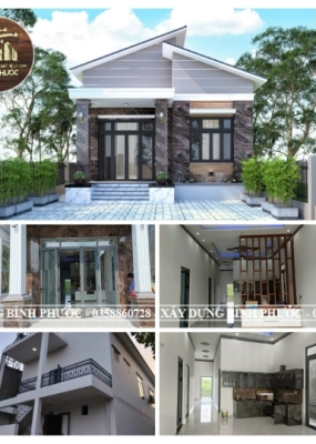 Nhà cấp mái lệch