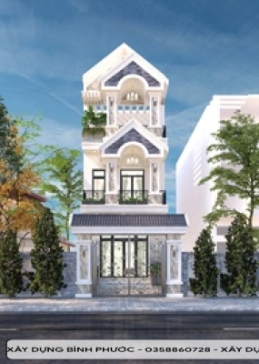 Mẫu Nhà Tấm Tân - Cổ Điển 