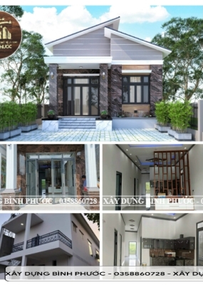 Nhà cấp mái lệch