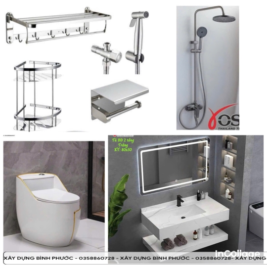 Combowc - lavabo - chậu chén