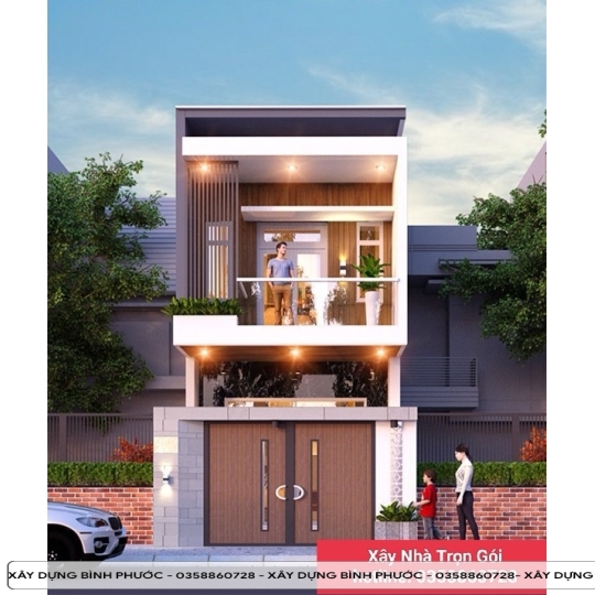 Mẫu Nhà Tấm Hiện Đại