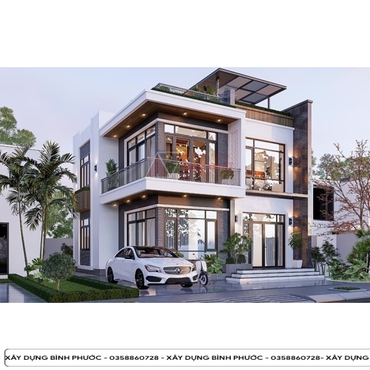 Mẫu Nhà Tấm Hiện Đại