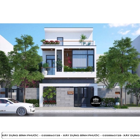 Mẫu Nhà Tấm Hiện Đại