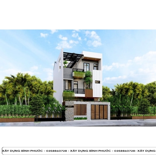 Mẫu Nhà Tấm Hiện Đại