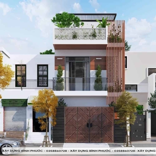 Mẫu Nhà Tấm Hiện Đại