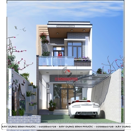 Mẫu Nhà Tấm Hiện Đại