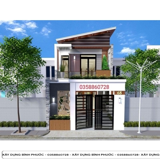 Mẫu Nhà Tấm Hiện Đại