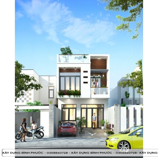 Mẫu Nhà Tấm Hiện Đại