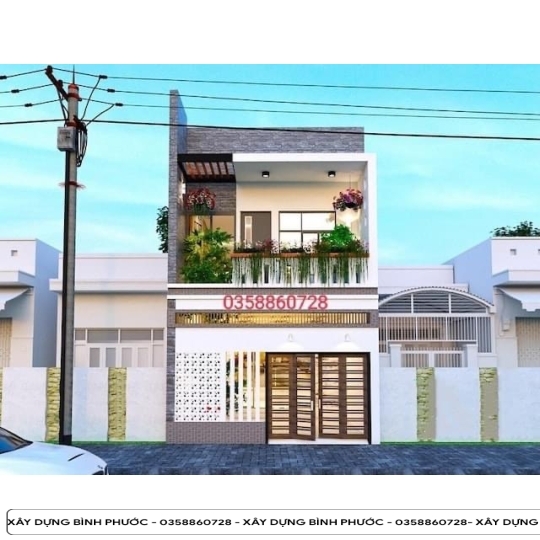 Mẫu Nhà Tấm Hiện Đại