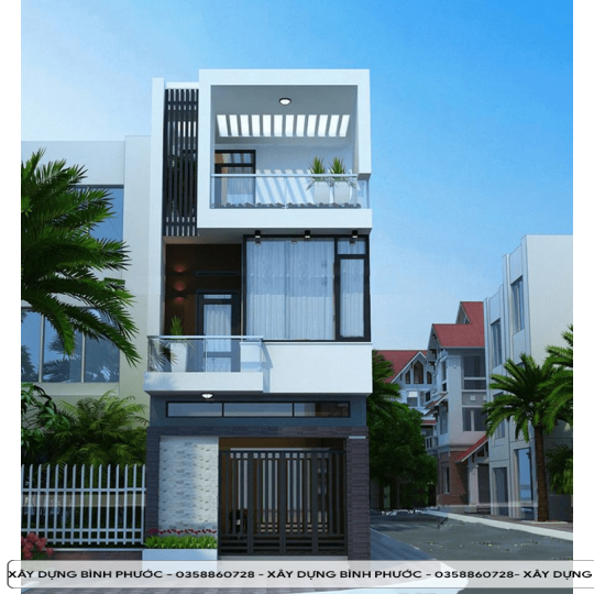 Mẫu Nhà Tấm Hiện Đại