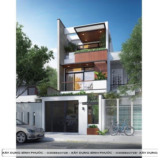 Mẫu Nhà Tấm Hiện Đại
