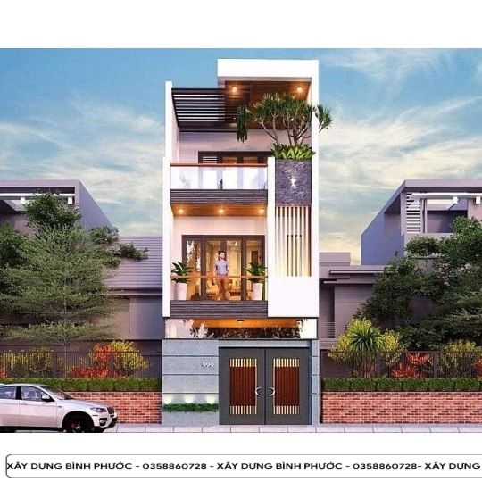 Mẫu Nhà Tấm Hiện Đại