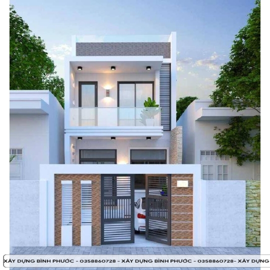 Mẫu Nhà Tấm Hiện Đại
