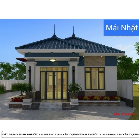 Mẫu Nhà Mái Nhật