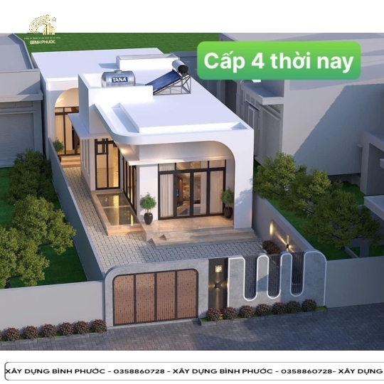 Mẫu Cấp 4 Hiện Đại